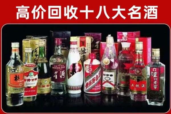 陇南市文县回收老酒